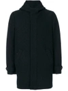 HARRIS WHARF LONDON hooded coat,C9118MLCY12263270