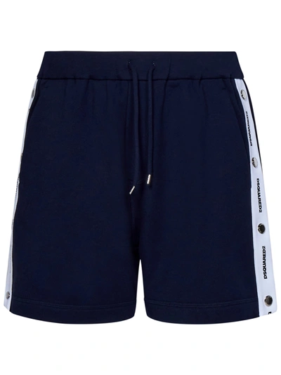 Dsquared2 Burbs Shorts In Blu