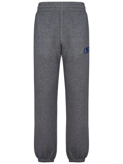 Off-white Pantaloni  In Grey/blue