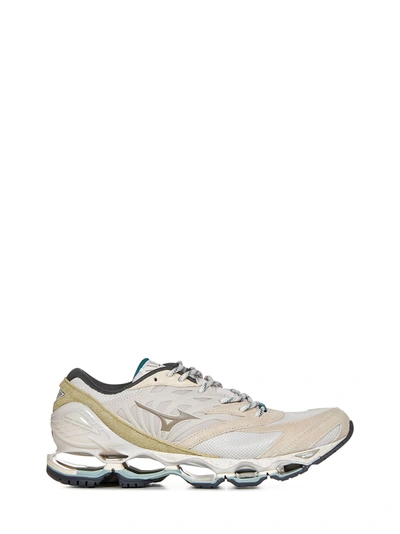 Mizuno Wave Prophecy 8 Ls Sneakers In Wind Chime/ Fallen Rock/ Silver Cloud