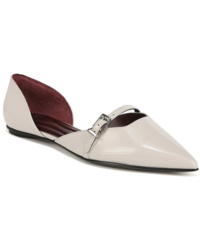 Franco Sarto Holly Leather Skimmer In Grey