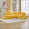 SIMPLIE FUN 91.73" L-SHAPED SOFA SECTIONAL SOFA COUCH