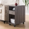 Simplie Fun Chairside Table Distressed Grey