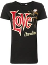 LOVE MOSCHINO GRAPHIC PRINTED T-SHIRT,W4F7322M351712263534