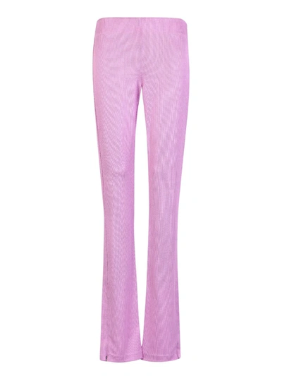 Alyx Skinny Ankle-zip Trousers In Purple