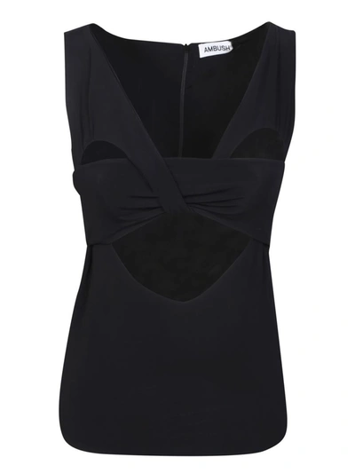 Ambush Sleeveless Top In Black