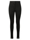 Burberry High Waist Trousers In Black