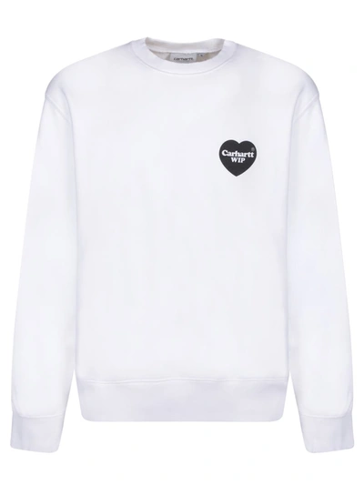 Carhartt Heart Bandana White Sweatshirt