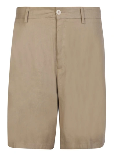 Costumein Three-pocket Chino Shorts In Brown