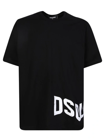 Dsquared2 Side Logo Black T-shirt