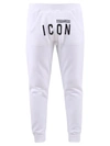 Dsquared2 Icon Forever Relax Trousers In White