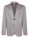 Harris Wharf London Single-breasted Linen Jacket In Beige