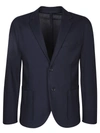 Harris Wharf London Honeycomb Pattern Jacket In Blue