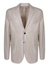 Harris Wharf London Beige Linen And Cotton Jacket In Beige