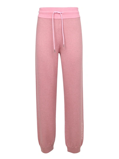 Kenzo Wool Joggers Pants In Pink