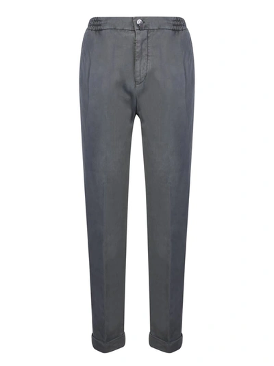 Kiton Trousers In Grey