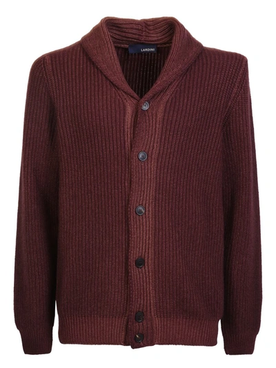 Lardini Cardigans In Bordeaux