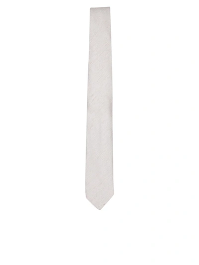 Lardini Ties In White