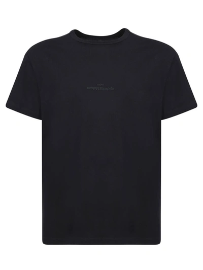 Maison Margiela Black Cotton T-shirt  Black  Uomo Xl