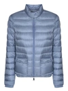 Moncler Lans Long-sleeved Down Jacket In Blue