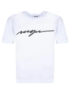 Msgm Embellished T-shirt In White