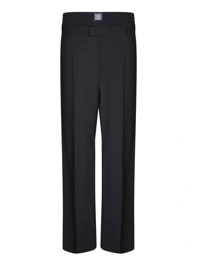 Msgm Wide Fit Grey Trousers
