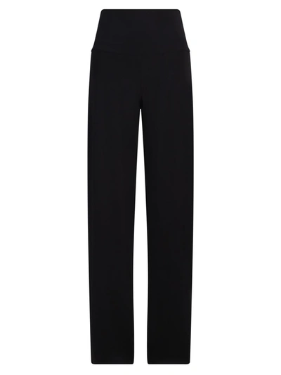 Norma Kamali Women Black Straight Leg Pants, 30 Luxury Pants For Women Darveys