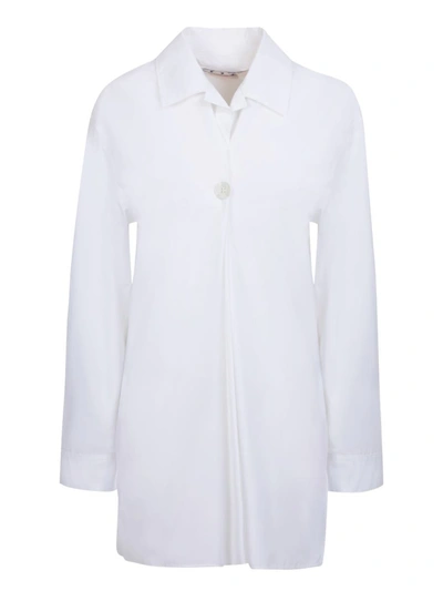 Off-white Poplin Shirt In White
