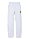 Off-white Cotton Logo Sweatpants Men In White