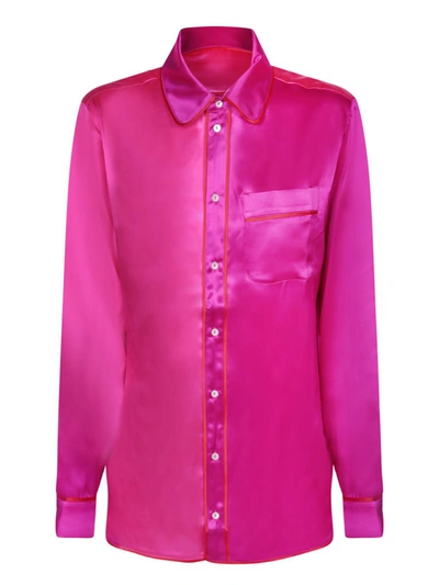 Pierre-louis Mascia Adana Fuxia Shirt In Pink