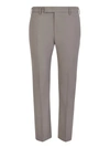 Pt Torino Straight Casual Pants In Grey