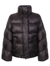 Sacai Wide Sleeves Down Jacket In Black