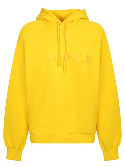 Sunnei Yellow Cotton Hood