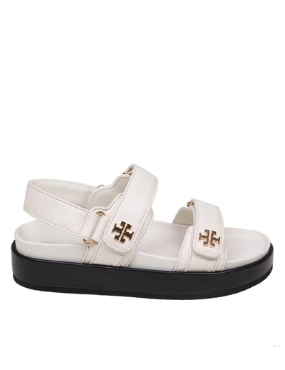 Tory Burch Sporty Leather Sandal In New/ivory