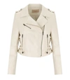 Twinset White Biker Jacket In White