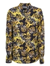 Versace Jeans Couture Woman Shirt Black Size 4 Viscose