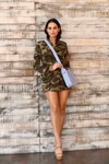 Carmen Sol Toni Mid Crossbody In Grey