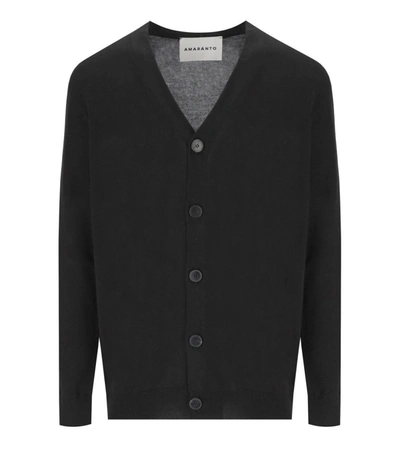 Amaranto Amaránto Black Cardigan