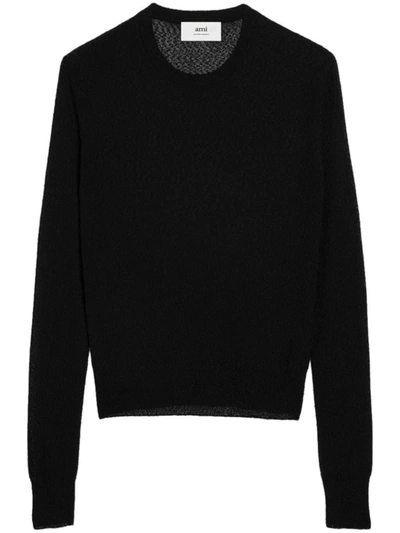 Ami Alexandre Mattiussi Ami Paris Jumpers In Black