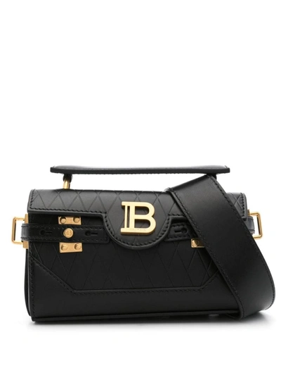 Balmain Shoulder Bag In Black