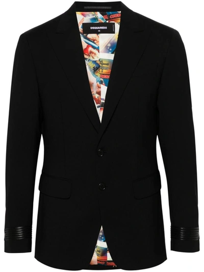 Dsquared2 Jackets In Black