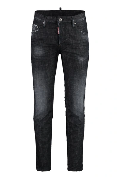 Dsquared2 Skater 5-pocket Jeans In Black