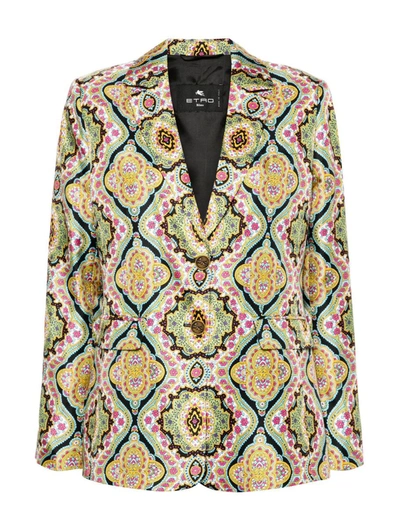 ETRO ETRO COATS MULTICOLOUR