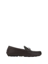 Fendi Loafers In Tabacco Nero+moro