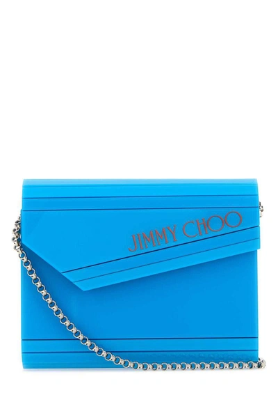 Jimmy Choo Handbags. In Blue