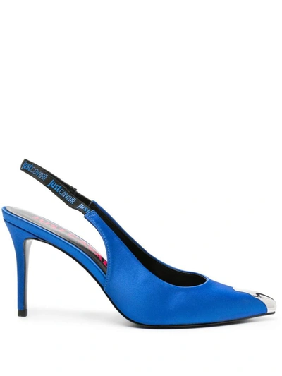 Just Cavalli With Heel In Blue