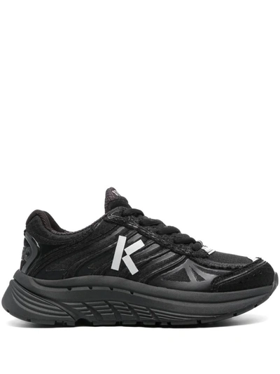 Kenzo X Hunter Tech Runner Sneakers In Black