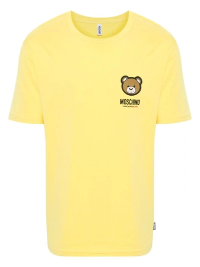 Moschino T-shirts And Polos In Yellow
