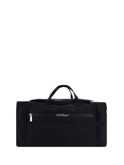 Off-white Travel Bags In Black No Color