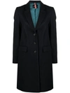 PAUL SMITH PAUL SMITH WOOL BLEND SINGLE-BREASTED COAT